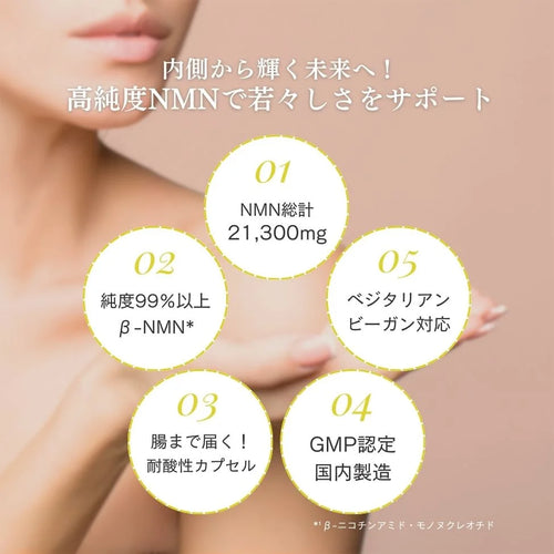 NMNサプリメント 高純度99％以上の国内製造β-NMN | Naturecan