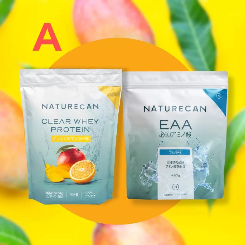 NATURECAN WHEY PROTEIN 1kg オレンジ&マンゴー味 NATURECAN WHEY PROTEIN 1kg オレンジ&マンゴー味