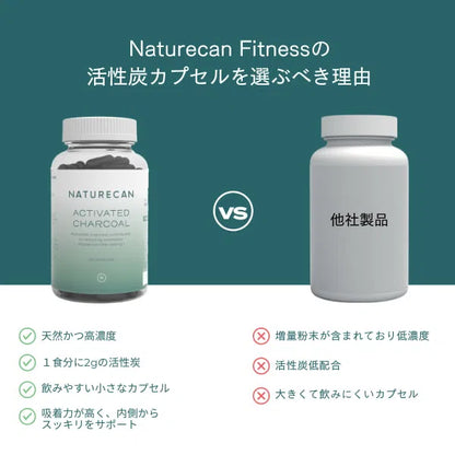 ビーガン活性炭 (チャコール) – 90カプセル
