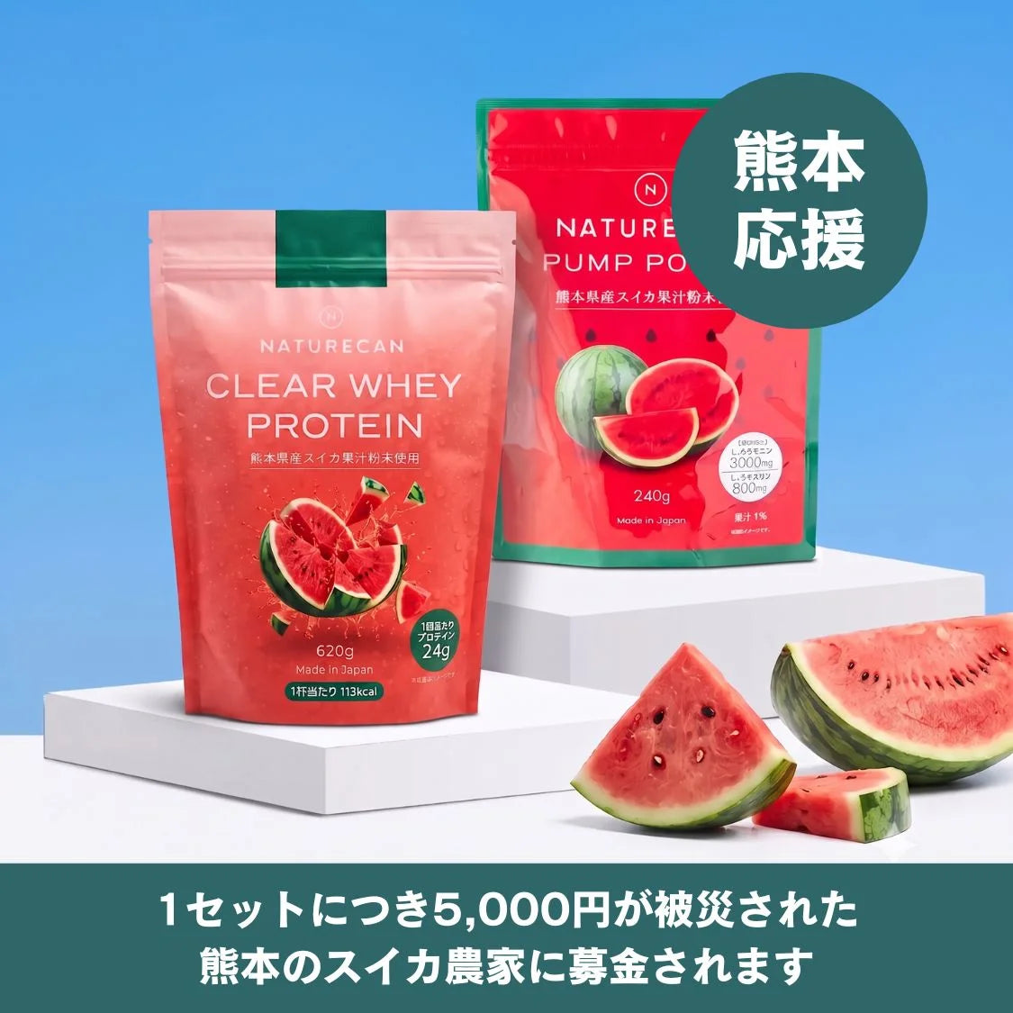 【無料シェイカー付き】スイカの日記念 Wスイカセット