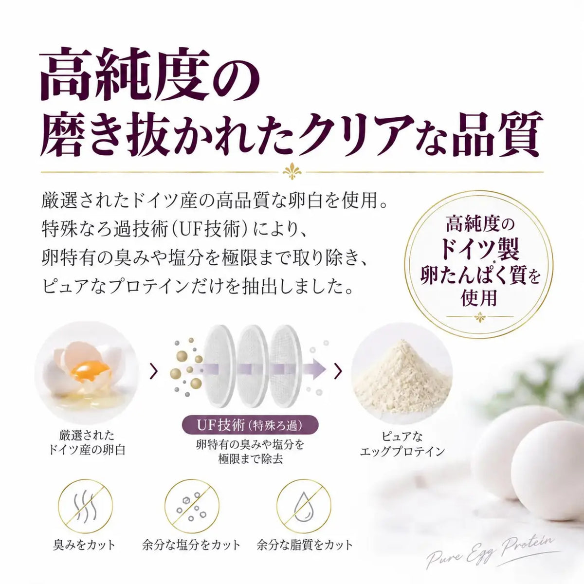 エッグプロテイン カヌレ